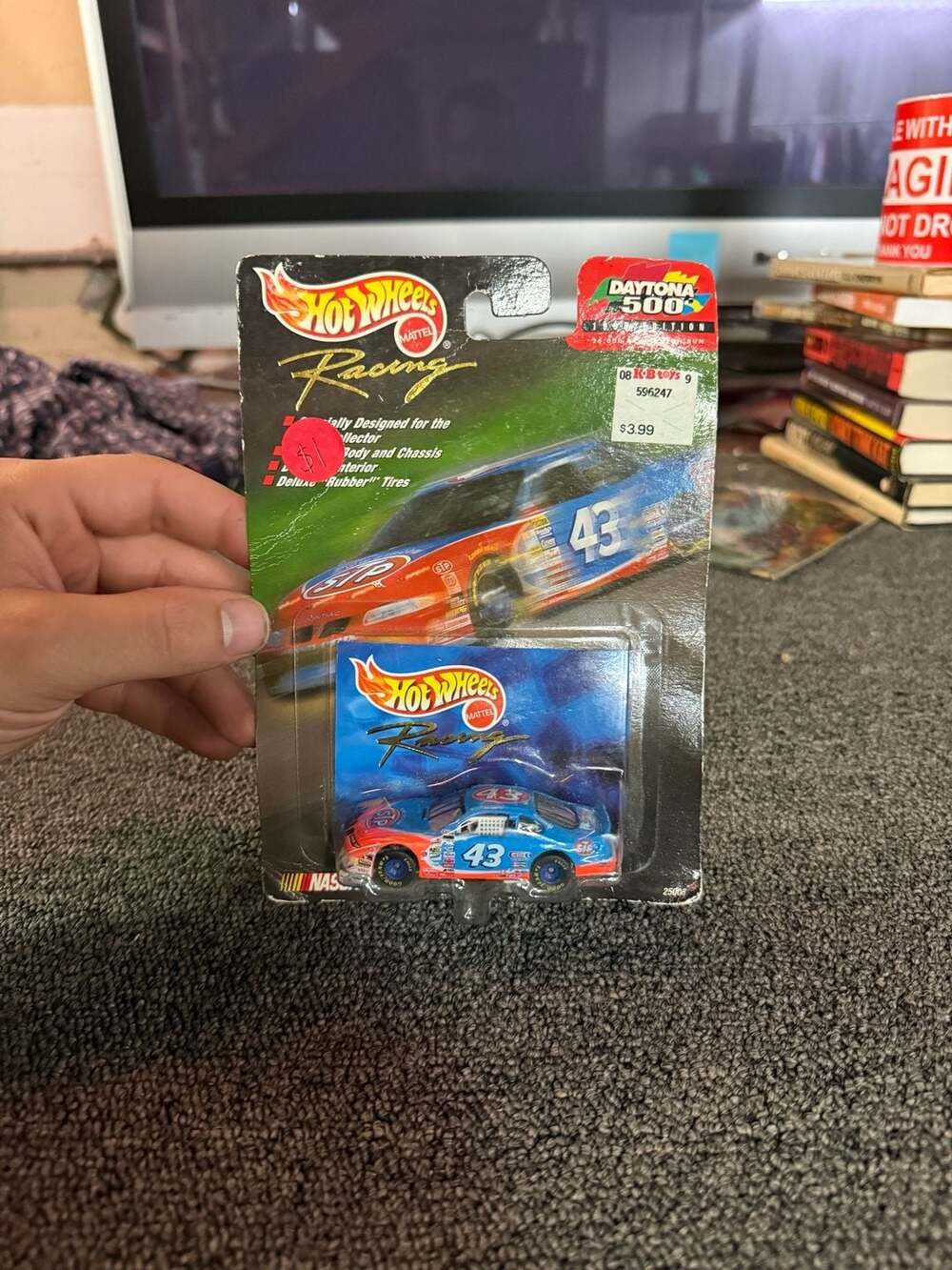 Hot Wheels Racing Daytona 500 john Andretti 1/64 petty enterprises